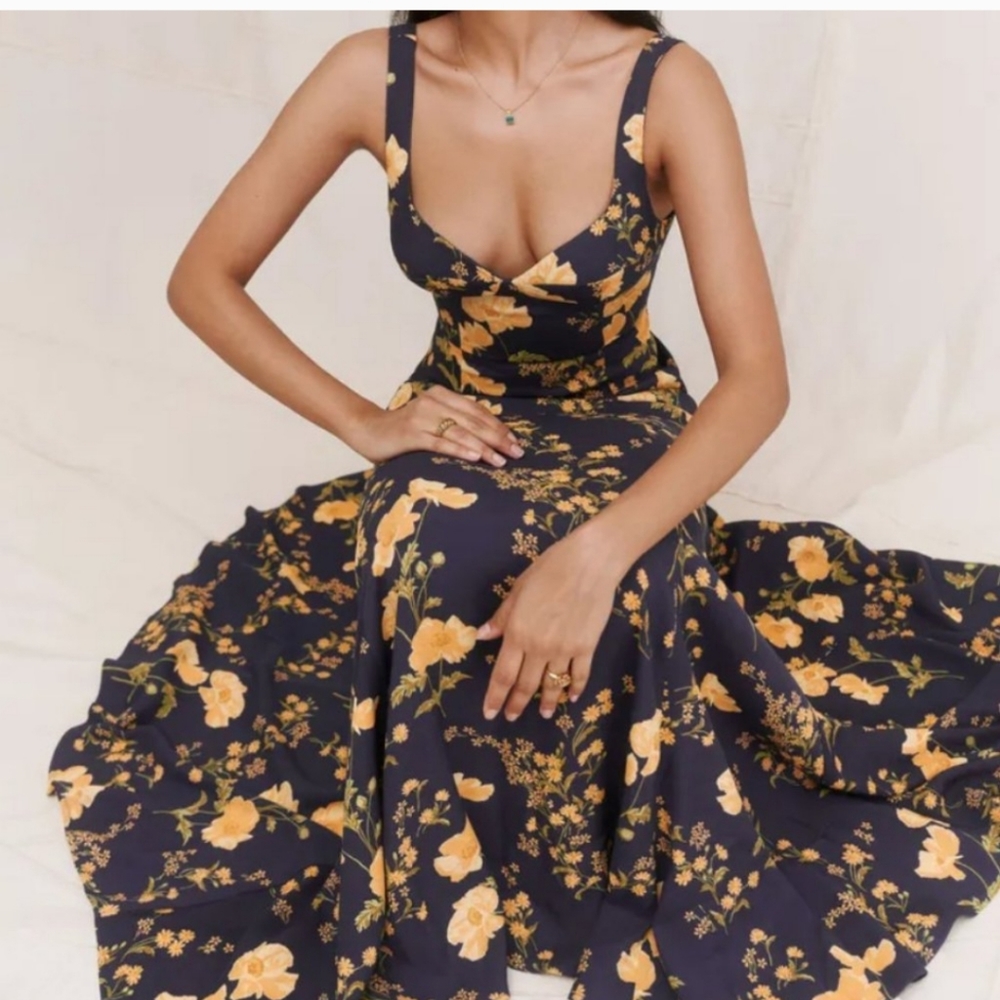 NEW REFORMATION LECCE DRESS NWT